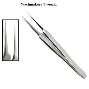 Pinzas de Acero Inoxidable con Punta Recta y Puntiaguda para Manualidades, Reparaciones, Joyería y Relojería, Uso en Pestañas, con Logotipo Personalizado - Product Image 2