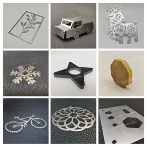 On Sale 3030A Fiber Laser Cutting Machine 1500w Laser Cutting Machine Price 300*300mm - Product Image 6