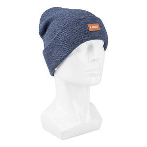 Customized Professional Winter Beanie Cap High Quality Design Your Own Men's Cap Best Price from Pakistan Manufacturer - Product Image 6