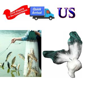 Rete da Pesca Galleggiante Portatile a Tre Strati in Nylon, Trappola Automatica per Catturare Più Pesci, Rete Adesiva Pieghevole - Product Image 1