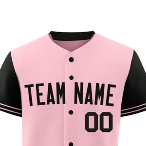 Maillot de baseball de haute qualité Best Choice Team, personnalisable avec numéros de joueur, entièrement boutonné - Product Image 4