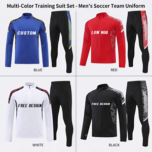 Custom Eco-Friendly Hooded Baseball Training Tracksuit Men's Team Sportswear <b>Jacket</b> and Pants Set OEM ODM Wholesale - Product Image 2