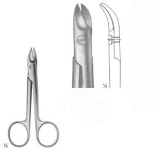 Tijeras Quirúrgicas Manuales de Acero Inoxidable de Alta Calidad BEEBE para Alambre y Placa, Instrumentos Quirúrgicos con Certificación CE para Uso Hospitalario por SurgiRight - Product Image 4