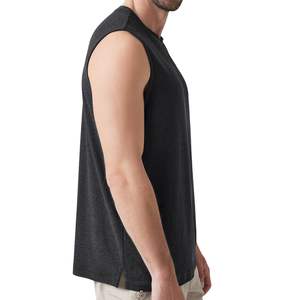 Camiseta sin Mangas Personalizada al por Mayor para Hombre, Camiseta Deportiva Transpirable para Gimnasio, Ropa Deportiva de Moda, OEM ODM - Product Image 2