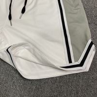 Pantalones Cortos de Malla Personalizables para Hombre, Ecológicos, de Secado Rápido, Cintura Elástica, Casuales de Verano, con Serigrafía, de Algodón/Poliéster