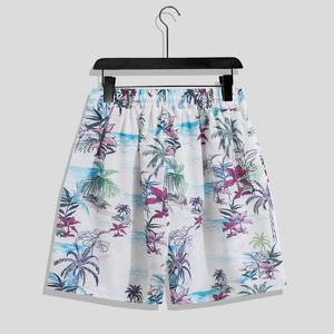 Short de bain léger imprimé à taille mi-haute pour l'été, décontracté, à cordon de serrage, par sublimation, prix de gros OEM - Product Image 4