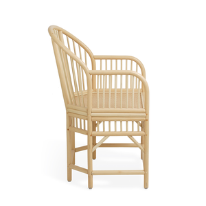 Nuevo Sillón de Ratán Natural Hecho a Mano con Respaldo Alto, Ecológico, para Comedor y Sala de Estar, de Fábrica en Vietnam, Venta al Por Mayor - Product Image 3