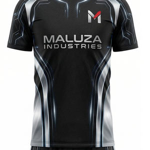 Ensemble de survêtement d'entraînement de football personnalisé, maillot et short de football, vêtements de sport respirants, MALUZA INDUSTRIES Pro - Product Image 3