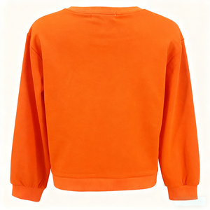 Pull en maille à col rond pour femme, couleur lavande, avec broderie de lettres Hawaïennes, coupe classique, style décontracté pour l'automne - Product Image 6
