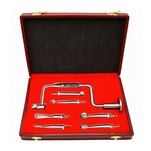 Stainless Steel GERMAN Hudson Brace <b>Hand</b> <b>Drill</b> Surgical Orthopedic Instrument Reusable Manual Bone Drilling Tool Precision - Product Image 1