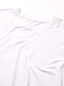 Camiseta de Entrenamiento Cómoda con Cuello Redondo, Tela Suave, Ligera, Transpirable, para Ejercicio Diario, Ropa Deportiva - Product Image 3