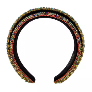 Diademas Bordadas con Cuentas Hechas a Mano para Mujeres y Niñas, Diseño 2026, Diademas Multicolores de Alta Calidad para Niños, Elegantes para Fiestas - Product Image 3