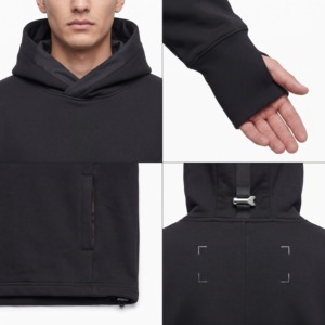 Custom Hoodie Sweatshirt <b>Men</b> Women Unisex Pullover Hooded <b>Top</b> Casual Streetwear Clothing Manufacturer - Product Image 5