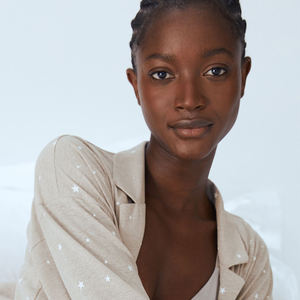 Ensemble court noir et blanc pour femme, haute couture, séchage rapide, évacuation de l'humidité, en bambou, vêtements de nuit pour femme - Product Image 2