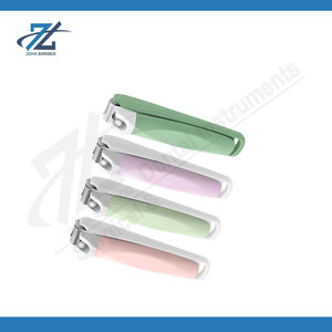 Coupe-ongles professionnel Topcom en acier inoxydable à lame courbée anti-éclaboussures pour doigts et orteils – Pakistan - Product Image 5