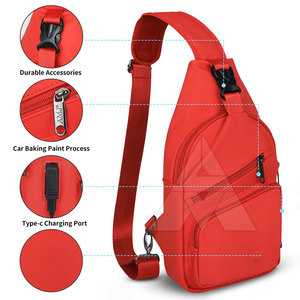 Bolsos cruzados de moda al por mayor a precio económico con cierre de cremallera, portátiles, de una sola correa, de la mejor calidad, fabricados en fábrica. - Product Image 2