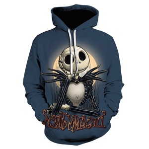 Alien Print Winter Hoodies Vintage Meilleure Qualité Nouveau Design Oversized Youth Clothing Animal Hoodie - Product Image 1