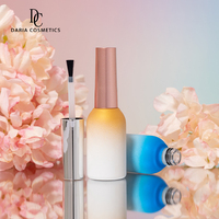 Nouvelle bouteille vide en verre pour vernis à ongles, personnalisable, 9 ml, pour vernis gel UV, flacon cosmétique en verre avec pinceau