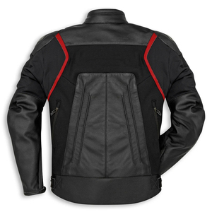 Men's Printed Plus Size Motorbike <b>Racing</b> <b>Jacket</b> Windproof Leather Riding Apparel with CE Protective Armor - Product Image 4