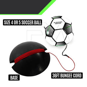 Balón de Fútbol de Cuerda de Color Sólido Hecho en Pakistán, Servicio OEM, Bajo MOQ - Product Image 3