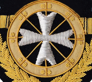 Insignias de tela de lona con logotipo personalizado bordado a mano con hilo de bullion, ecológicas y sin níquel, al por mayor - Product Image 6