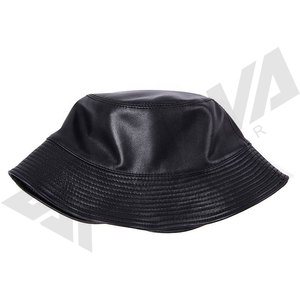 Sombrero de Pescador de Cuero PU Negro, Impermeable, al por Mayor - Product Image 2