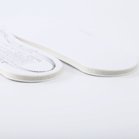 Semelles en mousse à mémoire de forme blanches en gros pour hommes et femmes, découpables sur mesure, douces, absorbant les chocs, inserts de chaussures pour chaussures de sport et décontractées