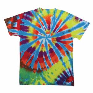 Camiseta de Hombre de Manga Corta con Diseño Tie Dye, Estilo Casual, 100% Algodón Tejido, Corte Regular, con Logotipo Personalizado, Nuevo Diseño 2026 - Product Image 5