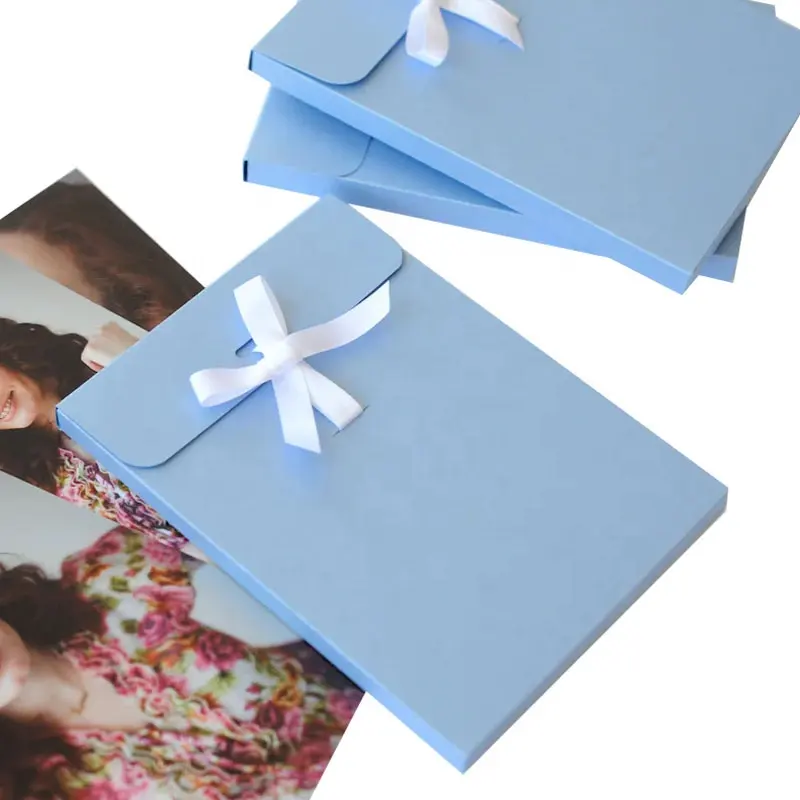 Wholesale Custom Small Luxury High Quality Envelops Paper Bags with Your Own Logo for Wedding Invitations Small Business