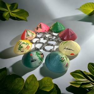 Vente en gros de porte-clés et porte-clés en résine artificielle de couleur personnalisée du Vietnam - Product Image 4