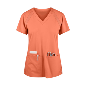 HAUTE QUALITÉ Top Scrubs Uniforme médical hôpital vêtements respirants mode NOUVEAU STYLE infirmière pour homme-Saomai FMF VN - OEM/ODM - Product Image 4