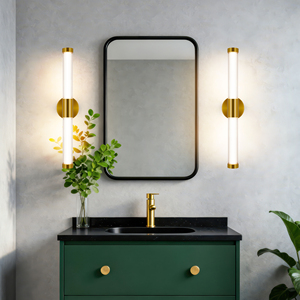 Nouvel article moderne, lumière LED pour miroir de salle de bain, étanche IP44, en acier inoxydable, applique murale pour la maison et l'hôtel - Product Image 3