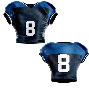 Uniformes de Fútbol Americano Personalizados 2026 al por Mayor con Sublimación Personalizada, Nuevo Estilo, Conjunto de Uniformes de Fútbol de Poliéster - Product Image 4