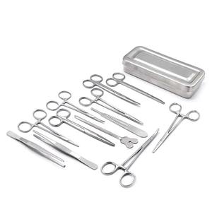 Kit chirurgical pour étudiants en médecine et kit d'instruments chirurgicaux et ensemble de chirurgie mineure et kit de dissection - Product Image 1
