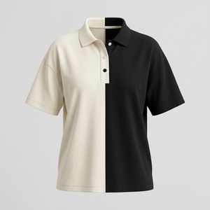 Polo court OEM pour femmes, polo tendance pour jeunes femmes américaines, marques, boutiques, étiquette privée, collections d'été - Product Image 3