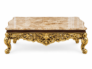 Elegante Juego de Sofás de Madera Tallada Estilo Rococó para Sala de Estar, Sofá y Sillas Talladas con Acabado Dorado Majestuoso, Juego de 7 Plazas para Sala de Estar, Reino Unido - Product Image 6