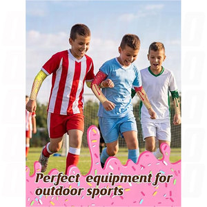 Mangas Deportivas para Niños, Ligeras, Transpirables y Elásticas, para Niños y Niñas, para Baloncesto, Running y Ciclismo - Product Image 4