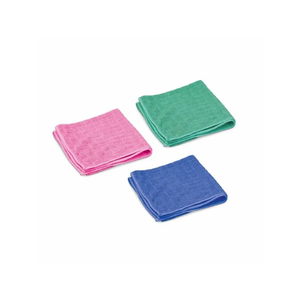 Serviettes de cuisine en coton à carreaux tendance, écologiques et durables Pradaa, tissées, rectangulaires, lavables en machine, bleu foncé, lot de 4 - Product Image 5
