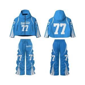 Survêtements de style urbain en nylon/coton de haute qualité pour créateurs - Personnalisables par aérographe/impression/strass et autres motifs - Product Image 2