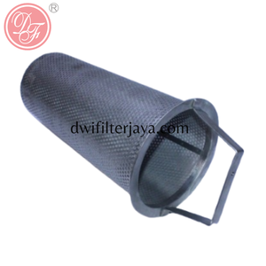 Filtre à panier en ligne personnalisé 100 mailles, vente directe usine, composants de moteur en SUS 304/316/316L - Product Image 2