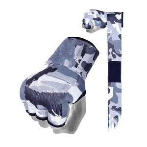 Vendas para manos con relleno de gel para protección de guantes de boxeo, vendas para manos con relleno de gel y cierre fuerte en la muñeca - Product Image 1