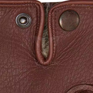 Luxury Premium Leather <b>Gloves</b> for Men Eco-Friendly Lightweight Breathable Sporty Winter <b>Touch</b> <b>Screen</b> Compatible Cold Weather Use - Product Image 6