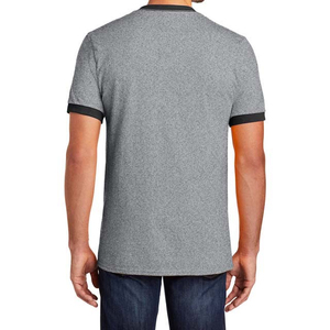 เสื้อยืดคอกลมแขนสั้นทรงปกติสำหรับผู้ชาย ผ้าฝ้าย 100% พิมพ์ลายซิลค์สกรีนแบบวินเทจ ระบายอากาศได้ดี รุ่น OEM ผลิตตามสั่ง ปี 2025 - Product Image 2