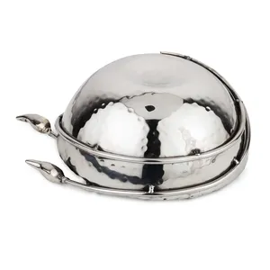 Tazón de Metal Hecho a Mano de Primera Calidad, Tazón de Servir Artesanal de Lujo para Decoración de Mesa de Comedor de Hotel, Tazón Decorativo para Frutas - Product Image 2
