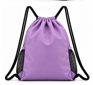 Wholesale <b>Waterproof</b> Drawstring Backpack Lightweight Sport String <b>Bag</b> for <b>Gym</b> Travel School Events Unisex Fashion Storage reusab - Product Image 2