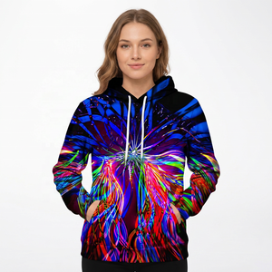 Sudadera con Capucha para Hombre, Estampada, Informal, Corte Regular, Otoño, 100% Poliéster, Tejido de Punto, Impresión por Sublimación - Product Image 6