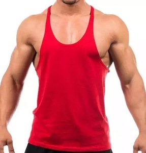 Custom High Quality <b>Men</b> <b>Stringer</b> Tank Top Gym Workout Bodybuilding Fitness Sleeveless Athletic <b>Vest</b> - Product Image 1
