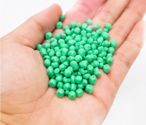 Polypropylene Green Color Recycled Plastic Granules Sustainable <b>PP</b> Resin for Injection Molding Packaging Houseware Industries - Product Image 2