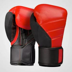 Gants de boxe en cuir PU pour adultes, 10oz-16oz, personnalisables avec logo, pour sparring, Muay Thai, Kickboxing, MMA - Product Image 1