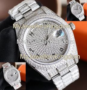 Hip Hop Luxury Moissanite <b>Watch</b> Men Buss Down Mechanical VVS Mossinate <b>Watches</b> Iced Out High Quality Steel Sapphire <b>Case</b> - Product Image 2